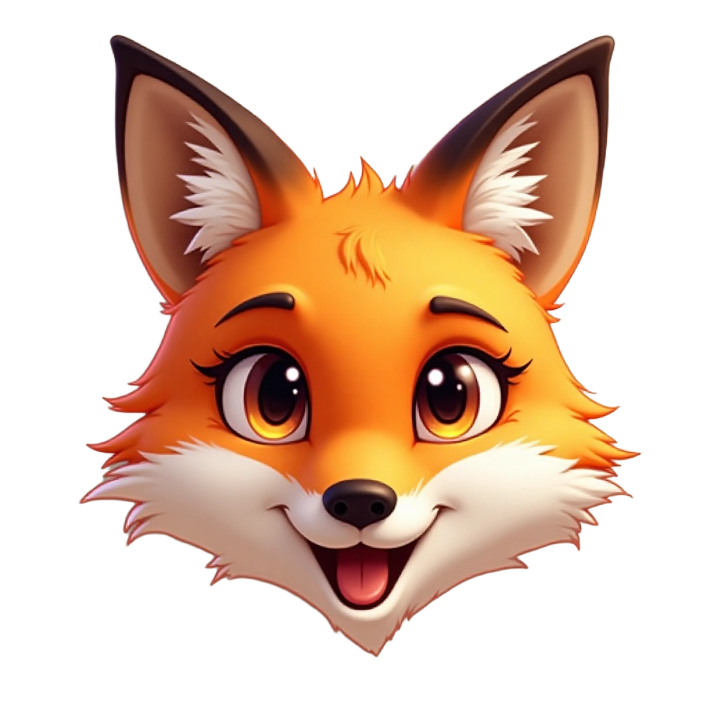 Adorable Fox Illustration